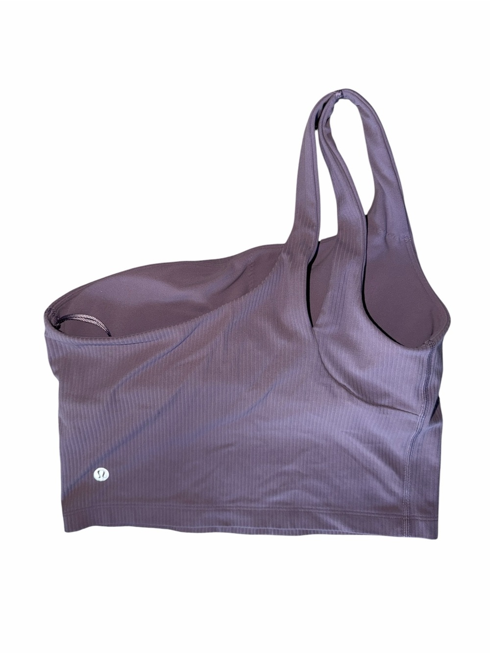 Lululemon Ribbed Nulu Asymmetrical Yoga Tank Top size 6 - Picture 6 of 7